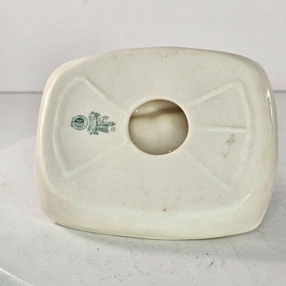 Belleek Pottery Boxer Dog Figurine On Cushion Pillow Porcelain Ireland Vintage - Picture 8 of 11